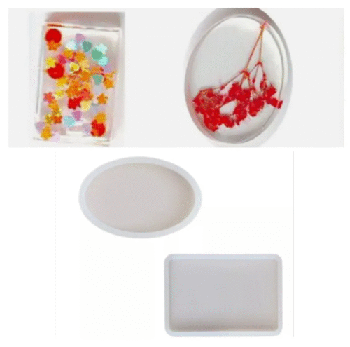 Set Ovalo Y Rectangulo