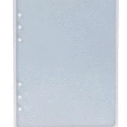 Tapa cuaderno con anillos A7