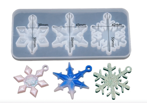 Nieve por tres (copos)