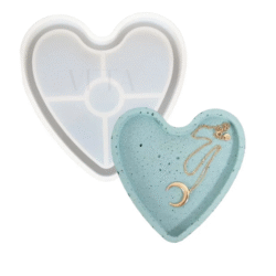 Posa vaso corazón
