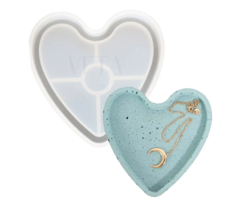 Posa vaso corazón