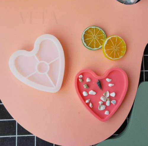 Posa vaso corazón - Image 3