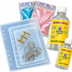 KIT: moldes tapas de agenda + resina epoxi + PDF de agendas 2027 listas para imprimir